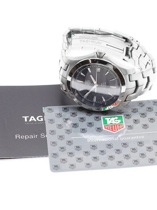 TAG HEUER Link WJF2112.BA0570 Date Navy Dial Automatic Men  display picture 3